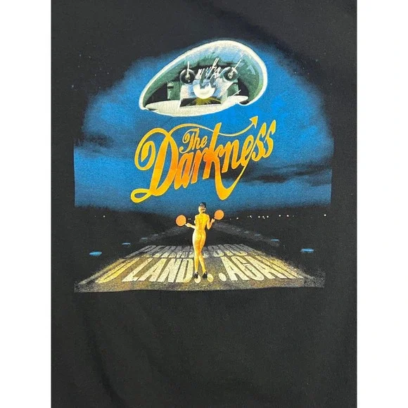 The Darkness 20th Anniversary World Tour Tee 2023 2024 Black Unisex Souvenir S‎ - Picture 3 of 8
